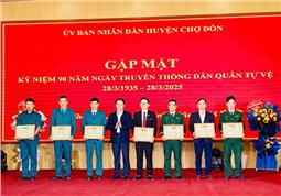 Gặp mặt Kỷ niệm 90 năm Ngày truyền thống Dân quân tự vệ